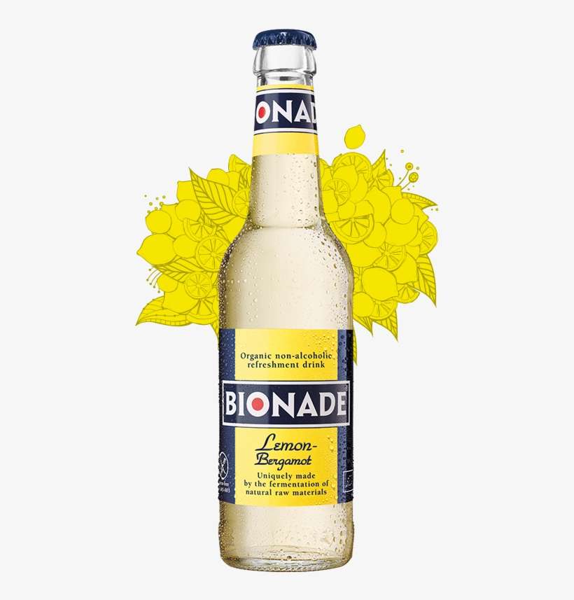 Bionade Lemon-bergamot - Organic Bionade Lemonade, transparent png download