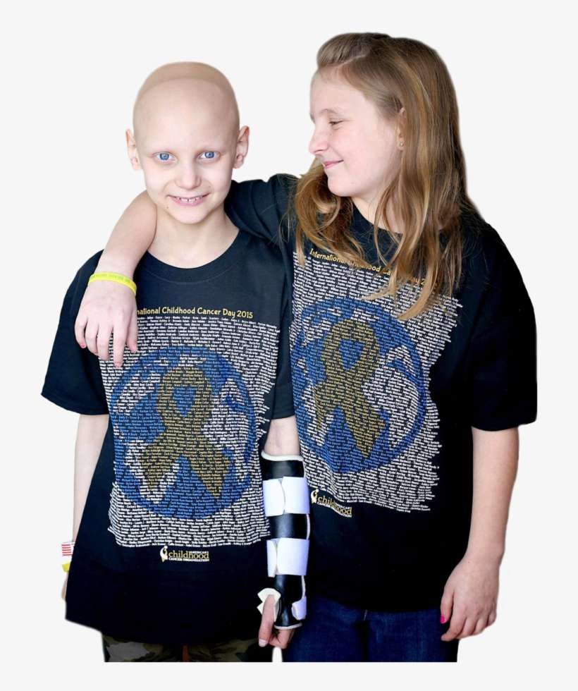 Boy And Sister 2015 Iccd Shirt Tranparent - American Childhood Cancer Organization, transparent png download