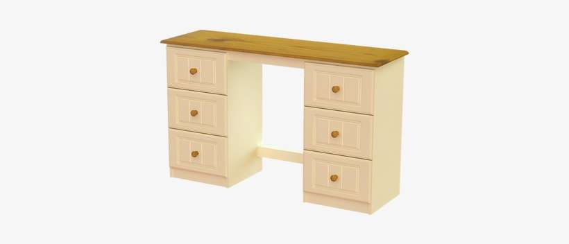 Erris 6 Drawer Dressing Table - Drawer, transparent png download