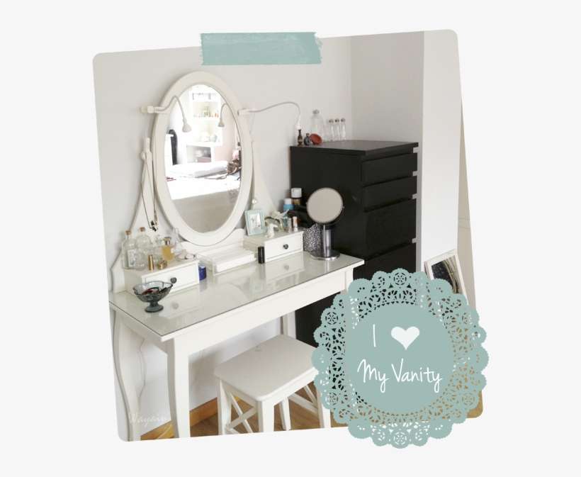 De Tocadores Y Coquetas Vanity Room, Bedroom Vanities, - Brooklace 16la Lace Doily - 16" - White Lace Paper, transparent png download