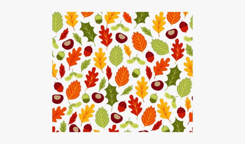 Falling For Fall Fabric By Floramoon On Spoonflower, transparent png download