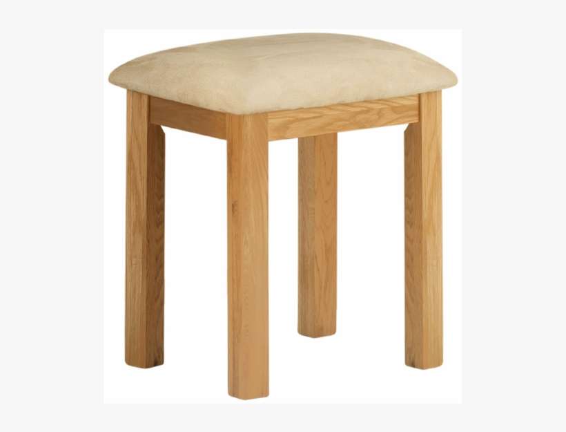 Montana Oak Dressing Table Stool - Portland Oak & Painted, transparent png download