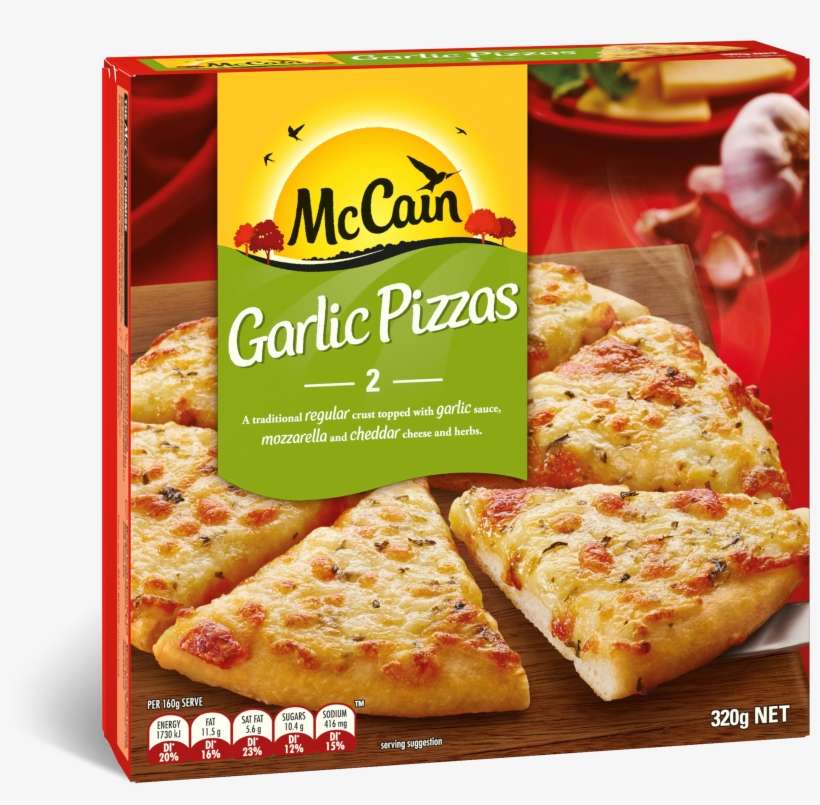 Garlic Pizza 320g, transparent png download