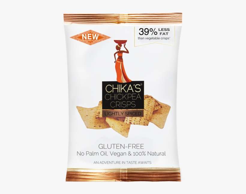 Chika's Chickpea Crisps - Chika's Gluten Free Chickpea Crisps Lightly Spiced, transparent png download