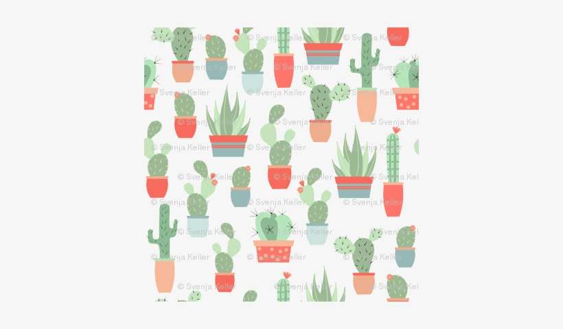 Download Cactus Garden - Transparent Background - Prickly Pear ...
