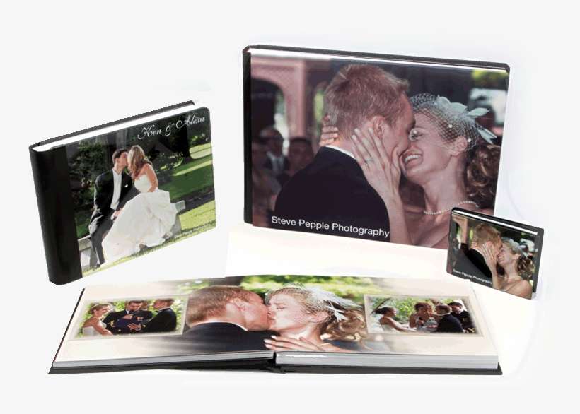 Custom Designed Wedding Albums - Photography, transparent png download