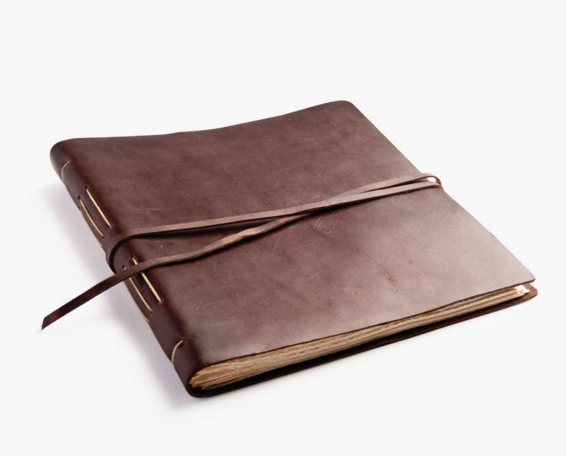 Rustic Leather Album - Big Photo Album Leather, transparent png download