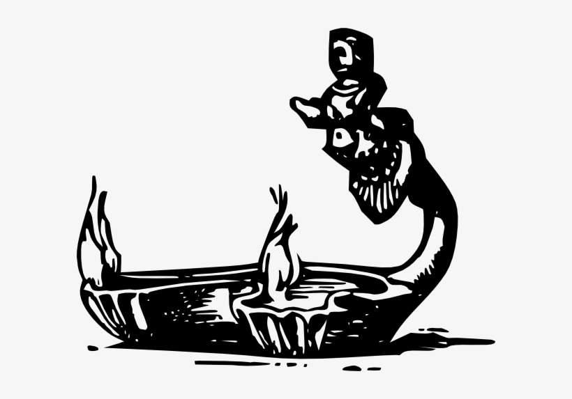 Free Vector Ashe Tray Candle With Flying Angel Clip - Ashe Tray Candle With Flying Angel, transparent png download