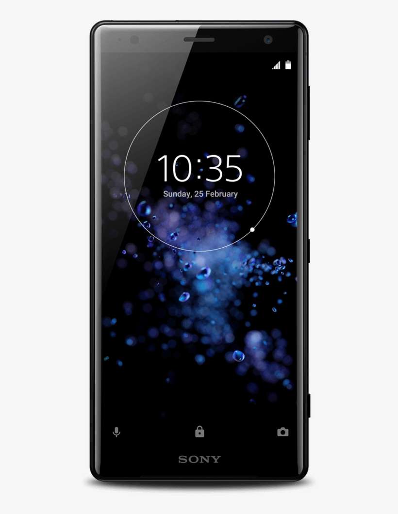 Sony Xperia Xz2 - Sony Xperia Xz2 Black, transparent png download