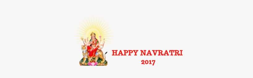 Preview Overlay - Happy Navratri Png Text, transparent png download