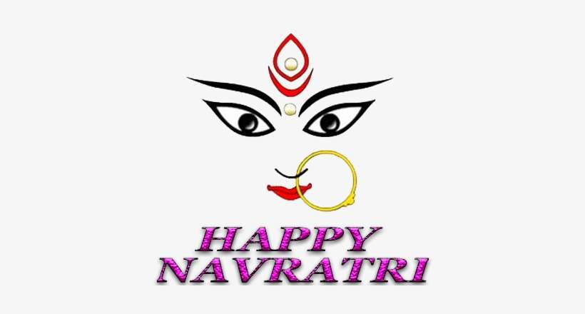 Navratri - Durga Puja Wallpaper For Desktop, transparent png download