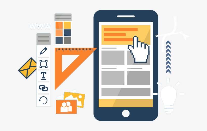 Mobile Website Design Services - Mobile Website Designing Services, transparent png download