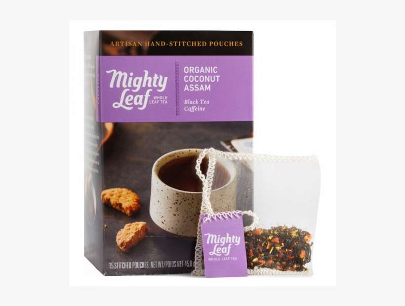 15 Count Box - Mighty Leaf - White Tea White Orchard - 15 Tea Bags, transparent png download
