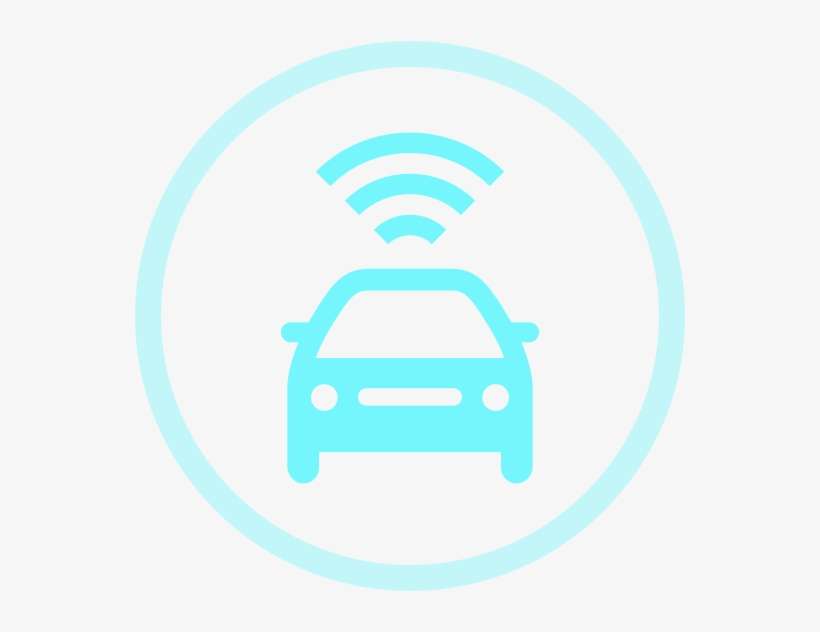 When The Car Moves From Being A Closed Box To A “mobile - Connected Car Logo, transparent png download