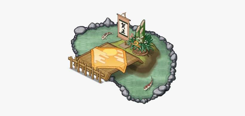 Pond Of Best Wishes - Shikigarden Shop Png, transparent png download