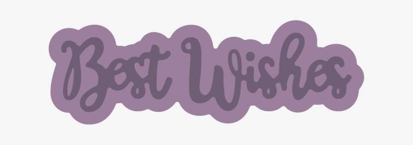 Gemini Expressions Metal Die - Calligraphy, transparent png download