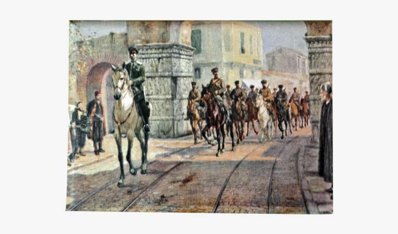"entry Of The Bulgarian Troops In Thessaloniki\ - Ferdinand I Bulgaria On Horseback, transparent png download