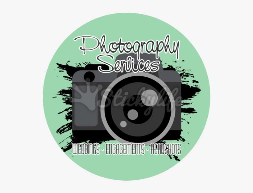 Photography Circle Car Magnet - Circle, transparent png download