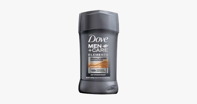 Dove Men Care Elements Mineral Powder Sandalwood Antiperspirant - Dove Clean Comfort Antiperspirant, transparent png download