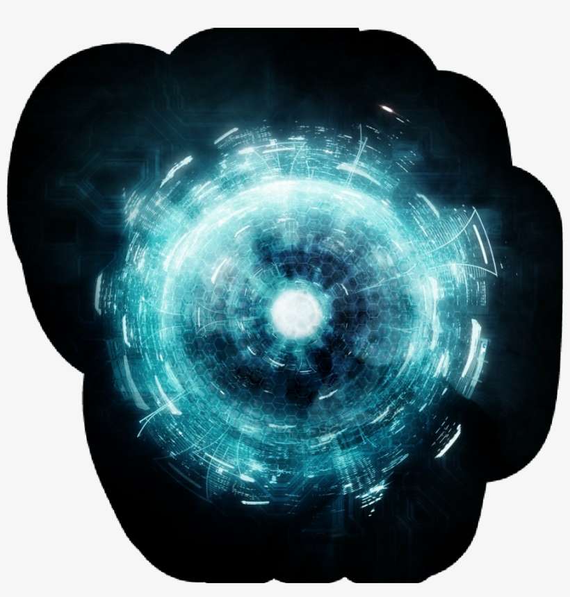 Effects Blue Circles Glow Magic - Goressimo Records, transparent png download