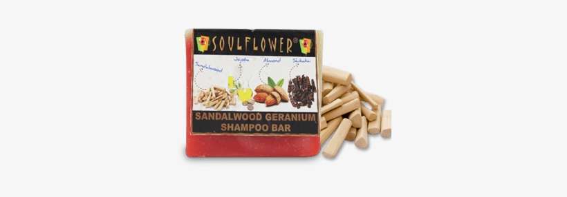 Rp 329 1 Soulflower Sandal - Soulflower Sandalwood Geranium Shampoo Bar, transparent png download