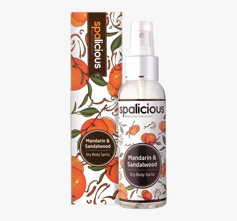 Mandarin & Sandalwood Dry Body Spritz - Sandalwood, transparent png download