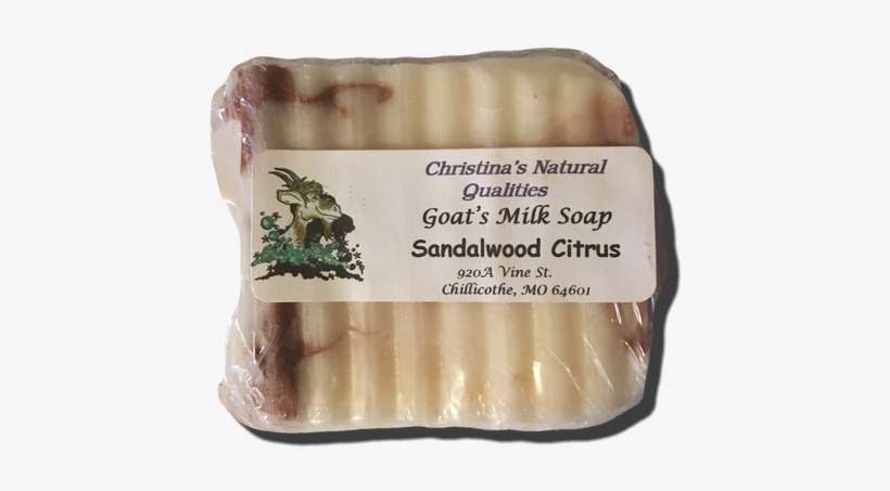 Cnq Goat's Milk Soap- Sandalwood Citrus - Salt-cured Meat, transparent png download