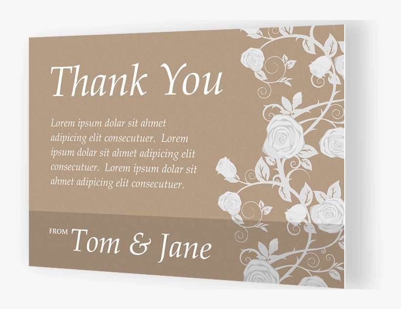 Tips To Find Appropriate Wedding Cards With Wedding - Thank You Card For Landlords, transparent png download