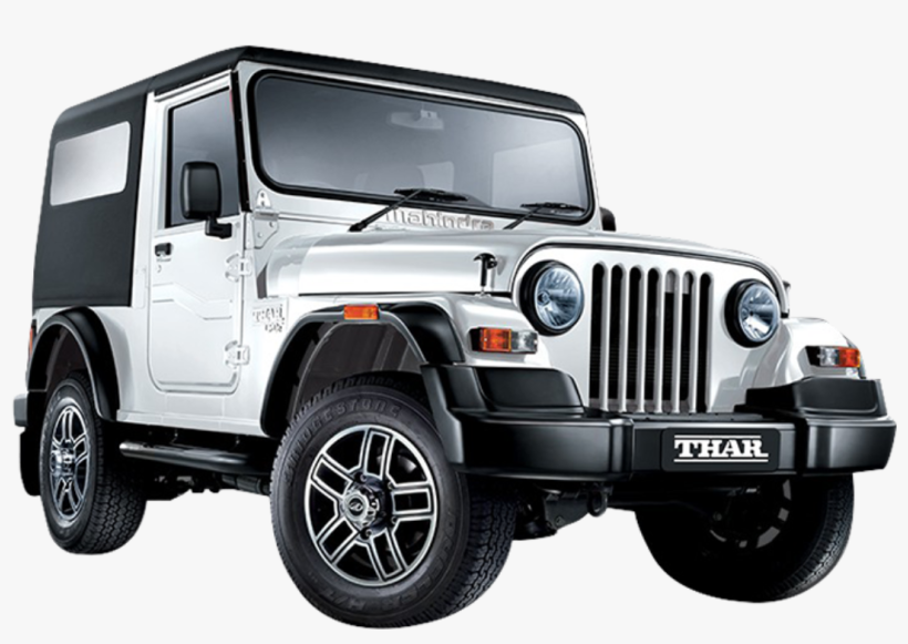 Mahindra Thar - Mahindra Jeep Price In India 2018, transparent png download