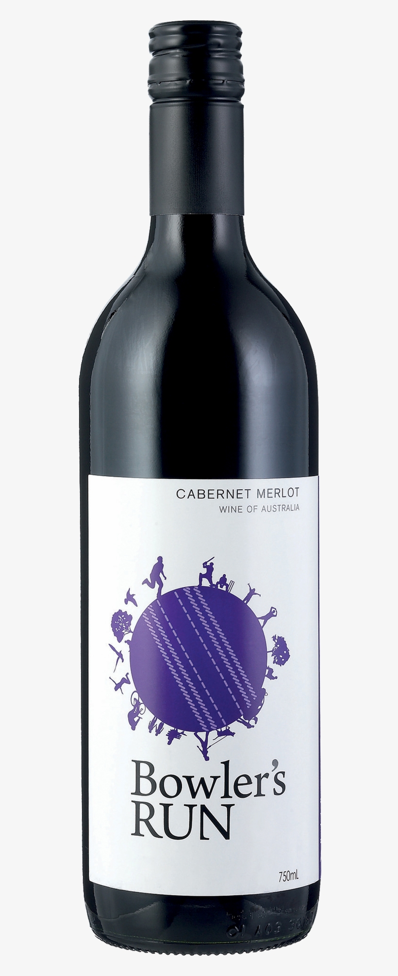 Bowler's Run Cabernet Merlot, transparent png download