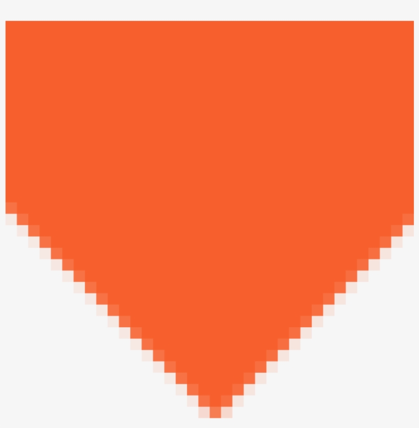 Profitwatch Orange Arrow Down Img - Commodore 64 Love, transparent png download