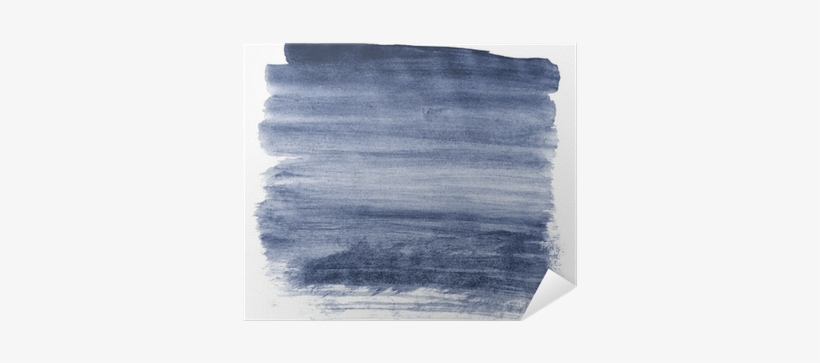 Gradient Watercolor Background In Blue Poster • Pixers® - Watercolor Painting, transparent png download