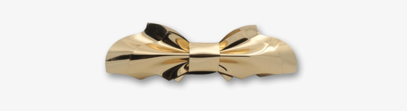 Wing In Gold Bow Tie - Bow Tie, transparent png download
