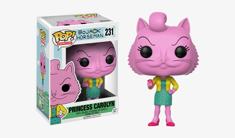 Princess Carolyn Pop Vinyl Figure - Bojack Horseman Funko Pop, transparent png download