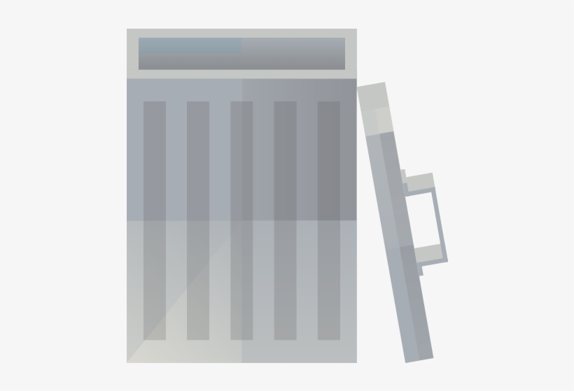Custom Icon Trash Empty - Architecture, transparent png download