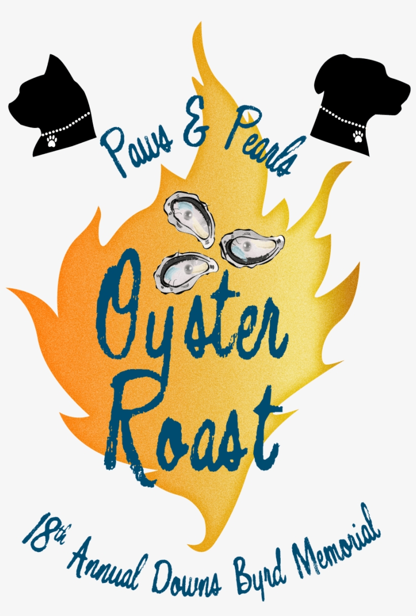18th Annual Downs Byrd Memorial Paws & Pearls Oyster - Illustration, transparent png download
