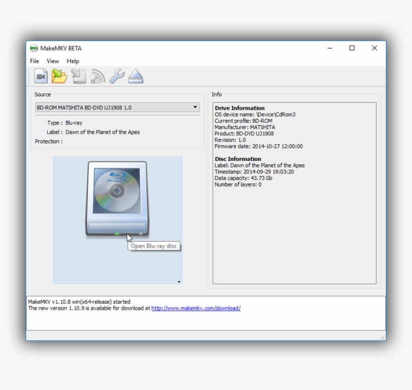 Open Bluray - Blu-ray Disc, transparent png download
