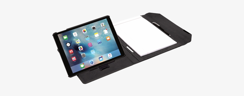 Mobilepro Series™ Deluxe Folio For Ipad Pro™ - Fellowes Ipad Case Pro Black, transparent png download