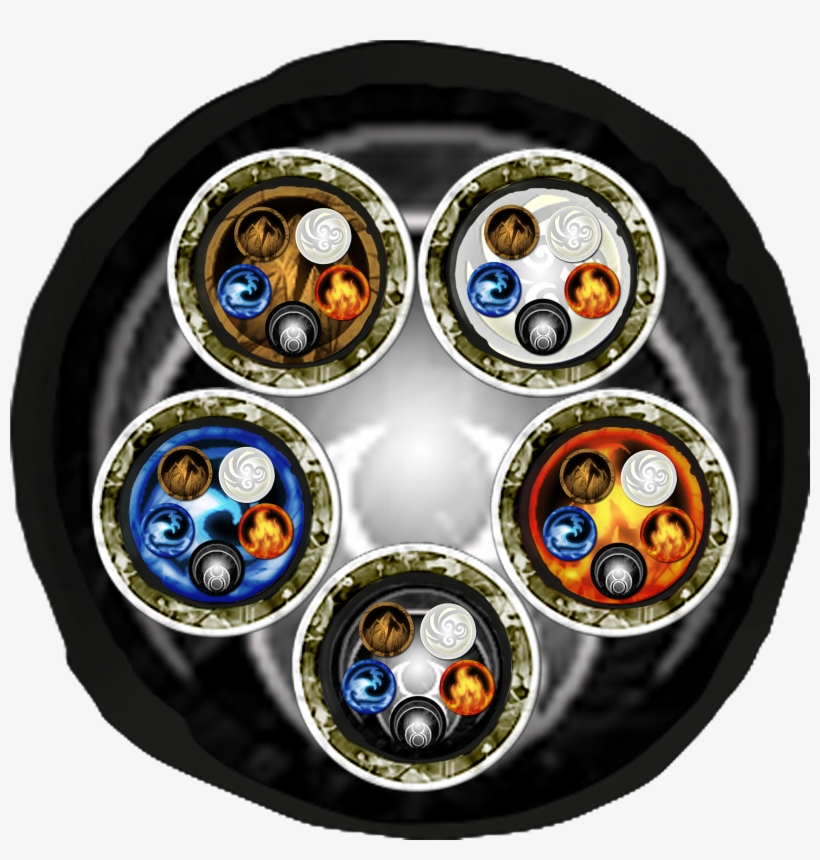 L5r Elemental Go Void - Circle, transparent png download