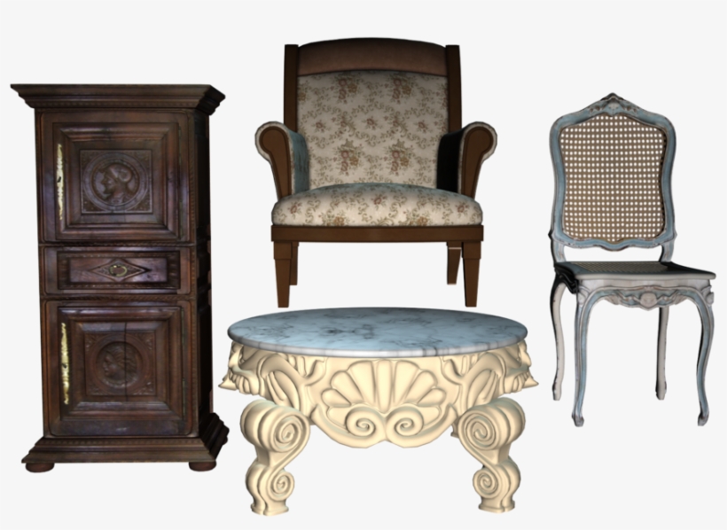 Furniture Png Old - Furniture, transparent png download