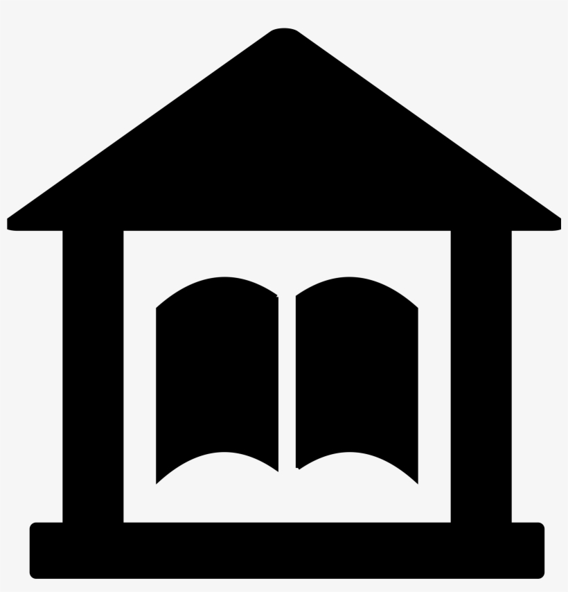 About The Library - School Symbol Png, transparent png download