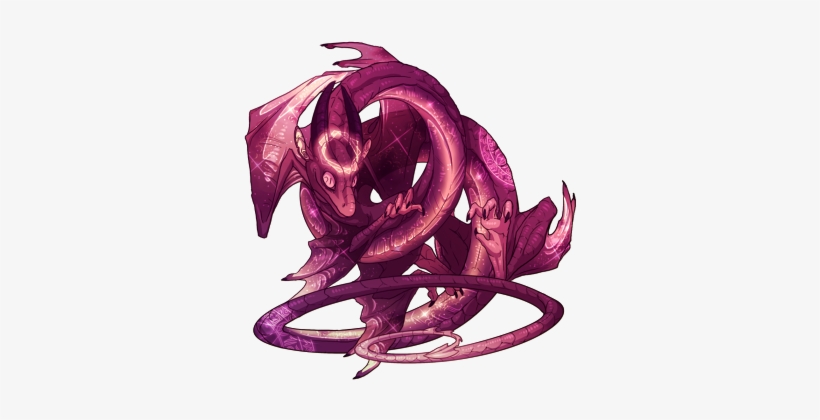 Spiral Galaxy Skin - Dragon, transparent png download