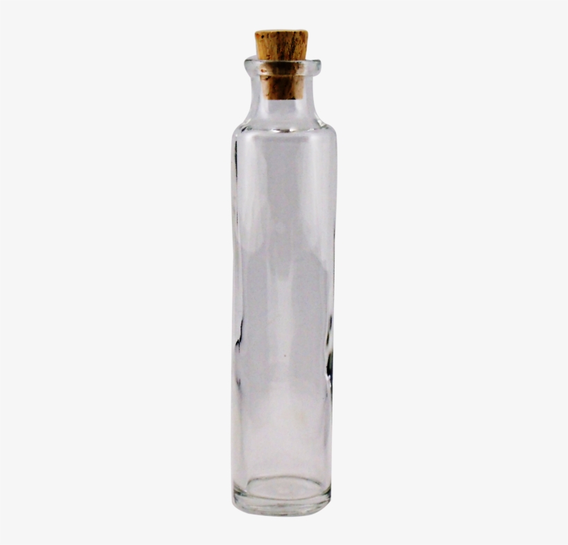 Tall Bottle Cork Top 4 Oz - Bottle With Cork Png, transparent png download