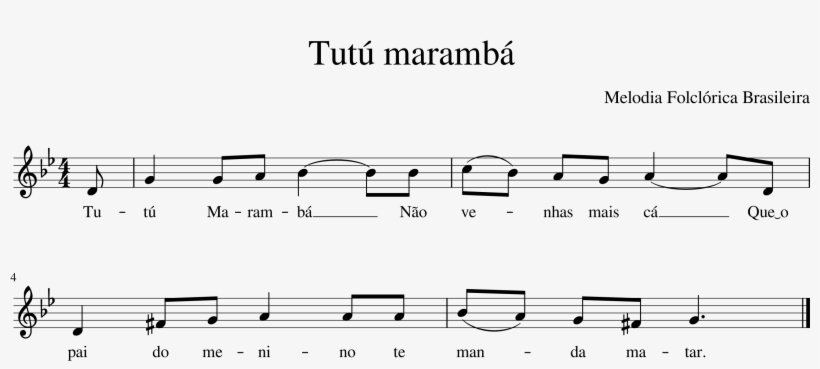 Tutu Marambá - Stand By Me Partitura, transparent png download