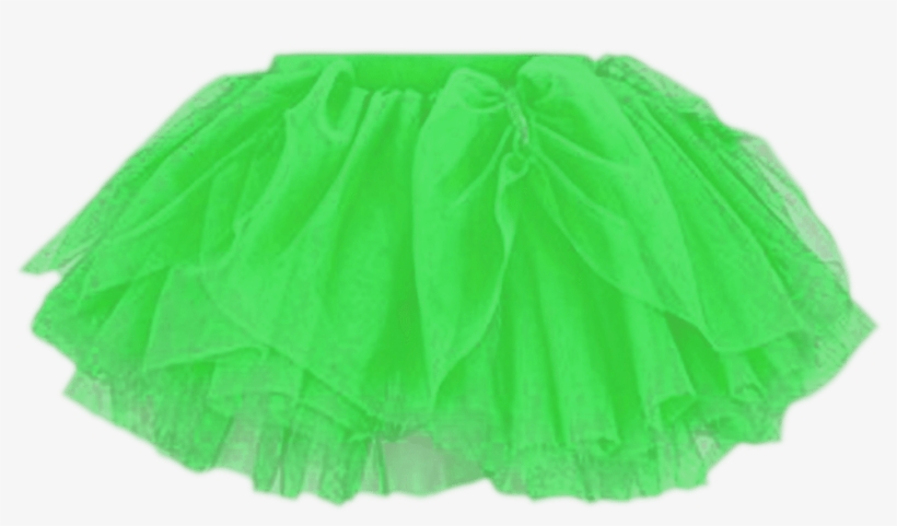 Emerald Green Tutu - Miniskirt, transparent png download