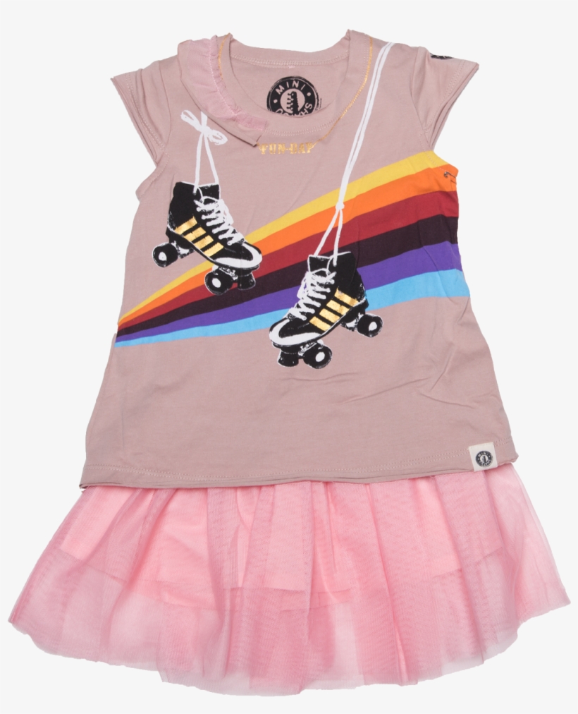 Roller Skate Tutu Dress - Girl, transparent png download