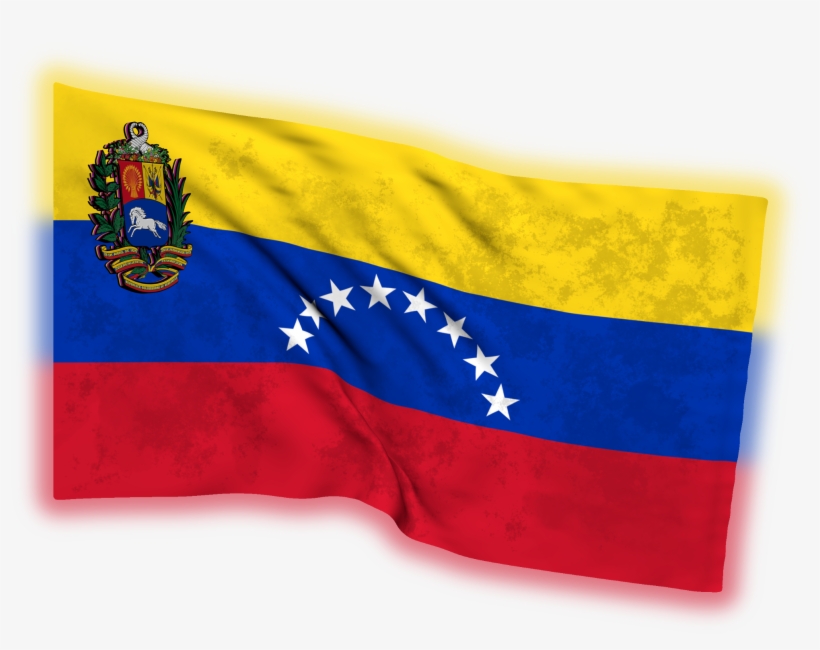 Bandera De Venezuela Ondeando Png - Bandera Venezuela Ondeando Png, transparent png download