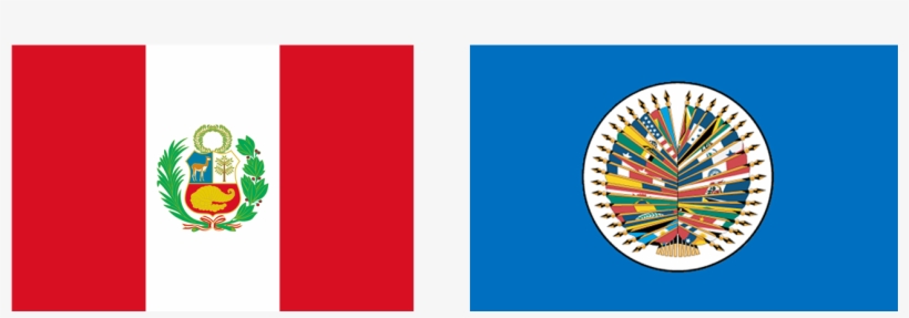 Representación Permanente Del Perú Ante La Oea - (d Pin) 25mm Lapel Pin Button Badge: Oas Flag, transparent png download