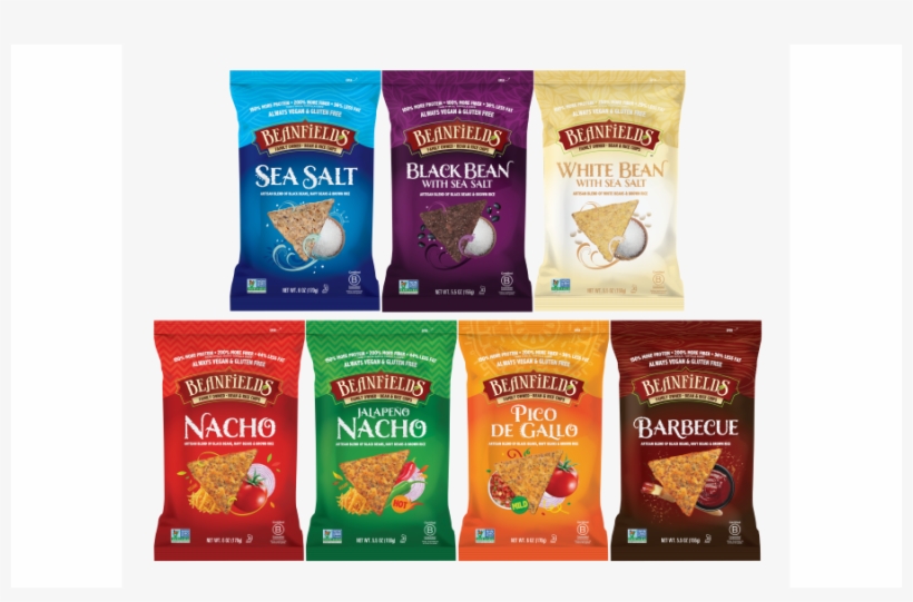 Beanfield Snacks Gluten-free Chips - Beanfields White Bean With Sea Salt Bean, transparent png download