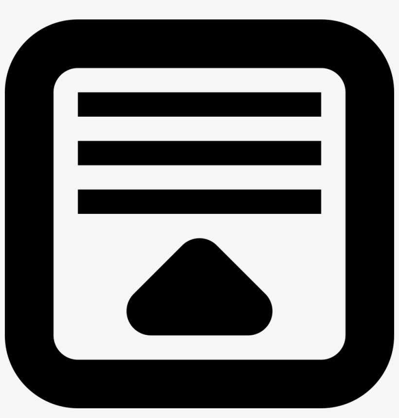 Menu Pull Up Comments - Icono De Lista Desplegable, transparent png download